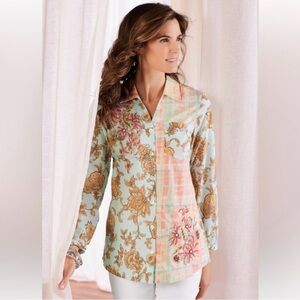 Soft Surroundings Shirt, excellent condition, size large